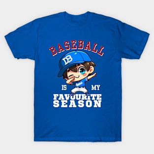 Baseball Is My Favorite Season T-Shirt